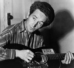 Folk singer Woody Guthrie wrote the well-known song 'This Land is Your Land' in 1940.