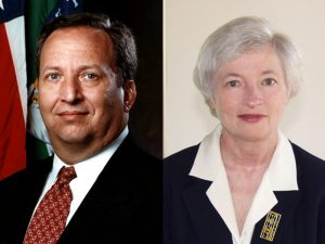 Larry Summers and Janet Yellen