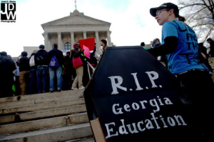Is education in the pits for the Peach State? Photo Credit: Solidarity Organization