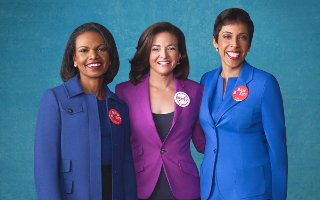 From left: Condoleezza Rice, Sheryl Sandberg, and Anna Maria Chavez (Credit: Parade)