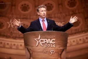 Rand Paul addressing CPAC 2014 in Maryland. Source: Gage Skidmore
