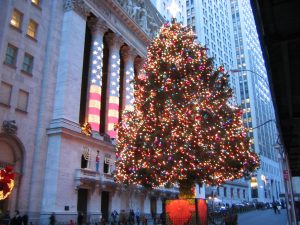 Christmas at the New York Stock Exchange (Photo credit: Flickr)