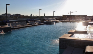 The Standard’s rooftop pool.